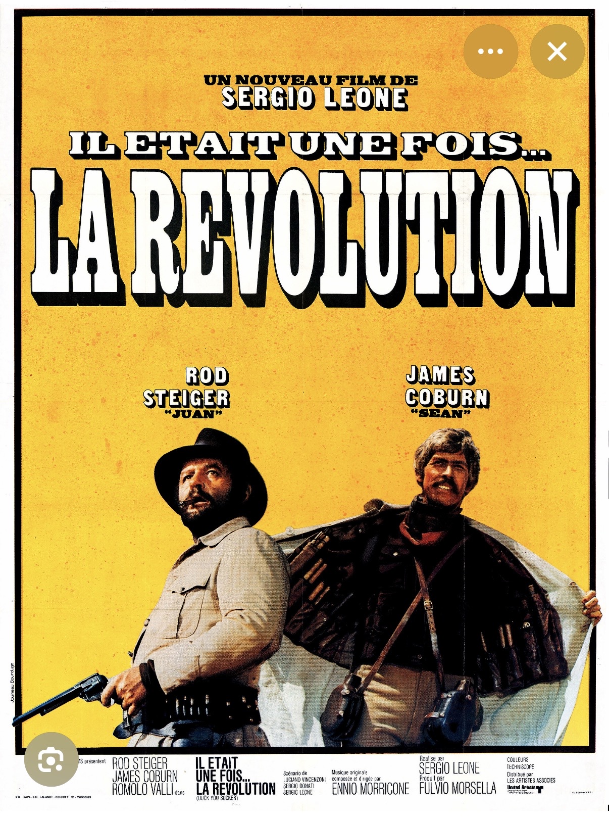 IL ETAIT UNE FOIS LA REVOLUTION, Sergio Leone 1971, James Coburn, Rod Steiger (western)@@@.jpg